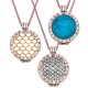 Stříbrný přívěsek Hot Diamonds Emozioni Turquoise Coin