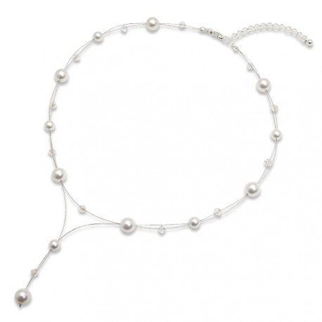 Náhrdelník s perlami Sunny Pearl Crystal II