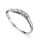 Stříbrný prsten Oliver Weber Petite - 63227 (crystal)