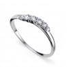 Stříbrný prsten Oliver Weber Petite - 63227 (crystal)