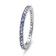 Stříbrný prsten Oliver Weber Jolie - 63225 (blue)