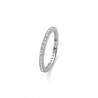 Stříbrný prsten Oliver Weber Jolie - 63225 (crystal)