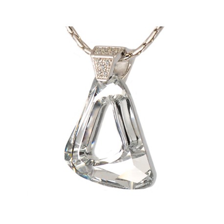 Stříbrný přívěsek s krystaly Swarovski Cosmic Crystal Large