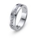 Stříbrný prsten Oliver Weber Everlast - 63228 (crystal)