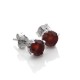 Stříbrné náušnice Hot Diamonds Anais Karneol AE007
