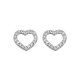 Stříbrné náušnice Hot Diamonds Love DE535