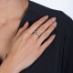 Stříbrný prsten Hot Diamonds Emozioni Alloro se zirkony ER023