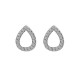 Stříbrné náušnice Hot Diamonds Teardrop Micro Bliss DE555