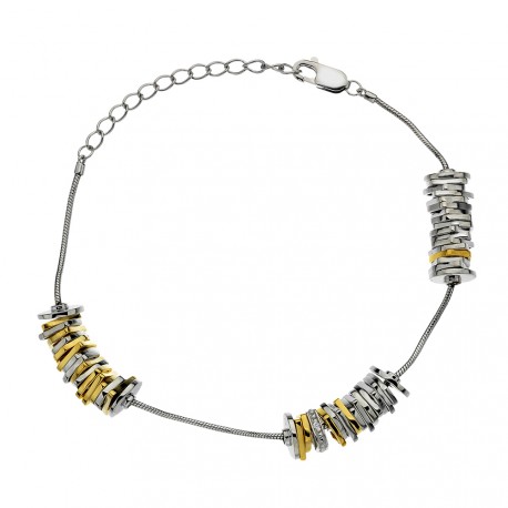 Náramek Hot Diamonds By The Shore Gold