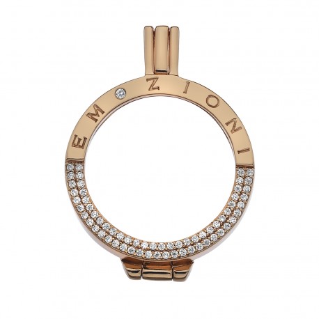 Stříbrný přívěsek Hot Diamonds Emozioni Reflessi Coin Keeper RG EK045-46