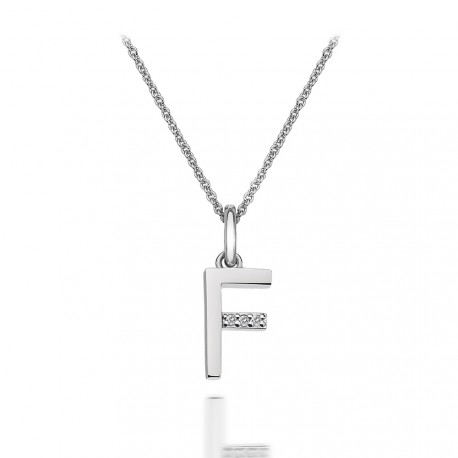 Přívěsek Hot Diamonds Micro F Clasic DP406
