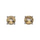 Stříbrné náušnice Hot Diamonds Anais Citrin AE011
