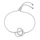 Stříbrný náramek Hot Diamonds Adorable Encased DL574