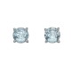 Stříbrné náušnice Hot Diamonds Anais modrý Topaz AE012