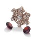 Přívěsek Hot Diamonds Anais element vločka Granat RG AC109