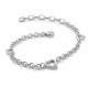 Stříbrný náramek Hot Diamonds Love DL564