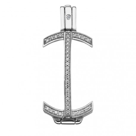 Stříbrný přívěsek Hot Diamonds Emozioni Carezza Coin Keeper EK047-48