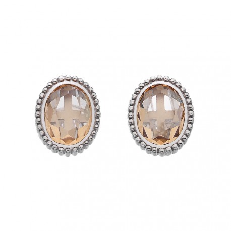 Stříbrné náušnice Hot Diamonds Emozioni Loyalty EE029