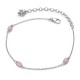 Náramek Hot Diamonds Anais růžový křemen AB010