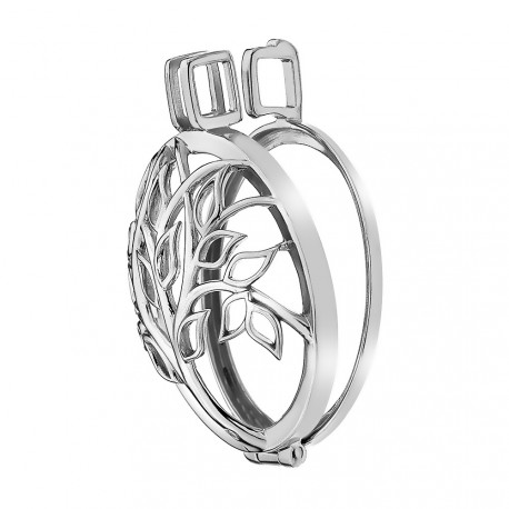 Stříbrný přívěsek Hot Diamonds Emozioni Vita Coin Keeper EK040