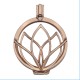 Stříbrný přívěsek Hot Diamonds Emozioni Rinscita Rose Gold Plated Coin Keeper EK038