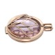 Stříbrný přívěsek Hot Diamonds Emozioni Rinscita Rose Gold Plated Coin Keeper EK038