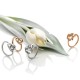 Stříbrný prsten Hot Diamonds Adorable Rose Gold DR204