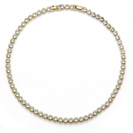 Náhrdelník Oliver Weber Tennis - 11910 (gold crystal)