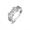 Stříbrný prsten Hot Diamonds Willow DR207