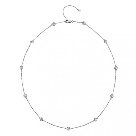 Stříbrný náhrdelník Hot Diamonds Willow 45 DN130