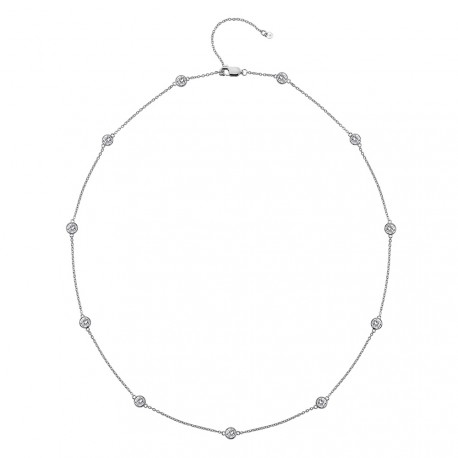 Stříbrný náhrdelník Hot Diamonds Willow 45 DN130