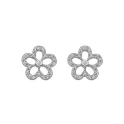 Stříbrné náušnice Hot Diamonds Daisy DE583