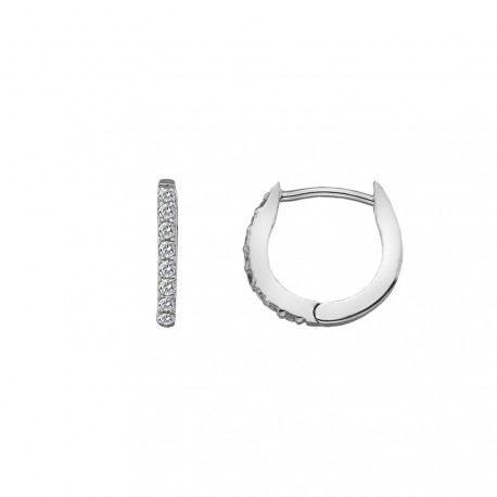 Stříbrné náušnice Hot Diamonds Flora DE581