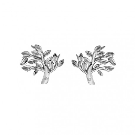 Stříbrné náušnice Hot Diamonds Jasmine DE565