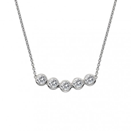 Stříbrný náhrdelník Hot Diamonds Willow DN129