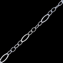 Stříbrný řetízek OVAL110RH