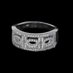 Stříbrný prsten S182R