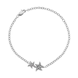 Stříbrný náramek Hot Diamonds Daisy DL587