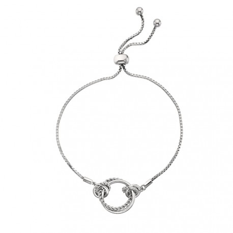 Stříbrný náramek Hot Diamonds Jasmine DL594