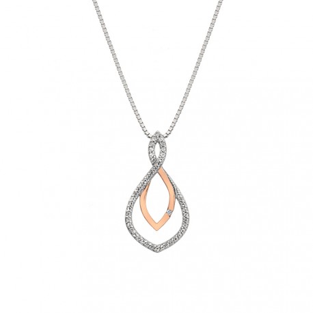 Stříbrný přívěsek Hot Diamonds Lily RG DP734