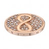 Přívěsek Hot Diamonds Emozioni Infinity Rose Gold Coin