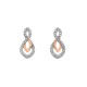 Stříbrné náušnice Hot Diamonds Lily RG DE608
