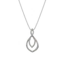 Stříbrný přívěsek Hot Diamonds Lily DP733