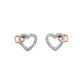 Stříbrné náušnice Hot Diamonds Flora RG DE606
