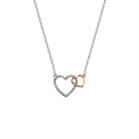 Stříbrný přívěsek Hot Diamonds Flora RG DP732