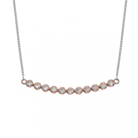 Náhrdelník Hot Diamonds Emozioni Luminoso RG EN003