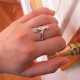 Stříbrný prsten R2222