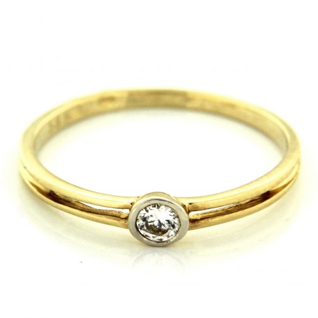 Zlatý prsten AYZ078