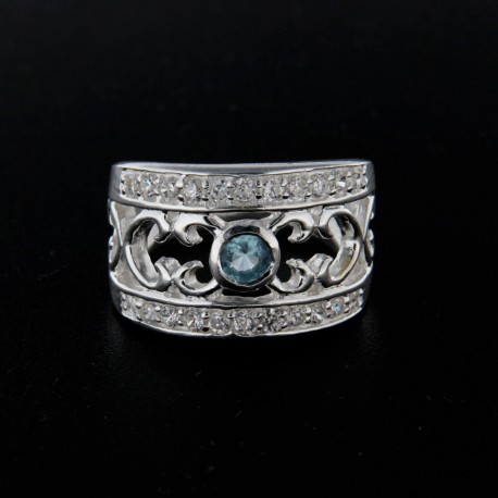 Stříbrný prsten R128