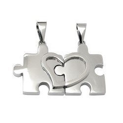 Přívěsek Tribal PSM15 - 2ks puzzle přívěsků (partnerský)